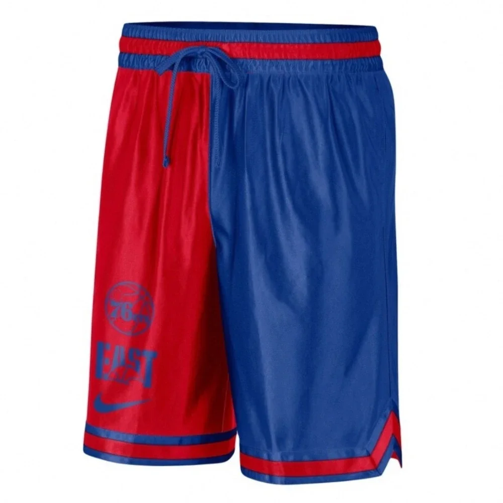 Nike Force Split DNA Performance Basketball Shorts Royal Red DR9365-495 Mens L